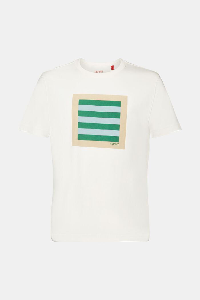 T-shirt i bomuldsjersey med print, ICE, detail image number 6