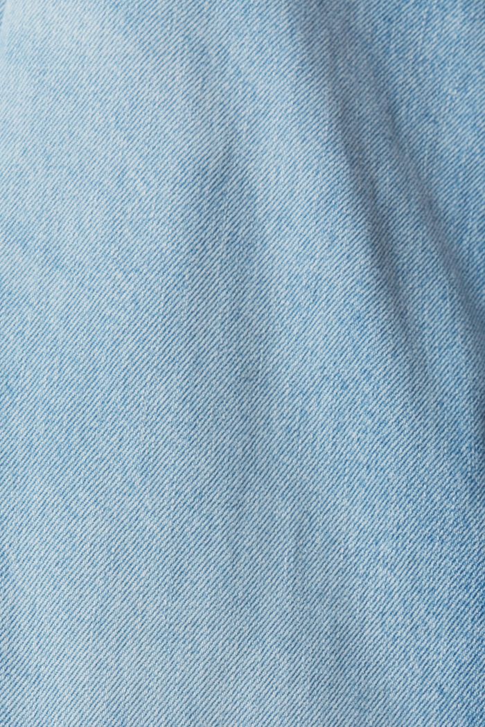 Jeans med løs pasform i bæredygtig bomuld, BLUE BLEACHED, detail image number 6