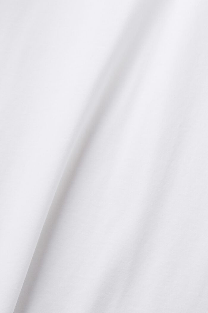 T-shirt i økologisk bomuld, WHITE, detail image number 5