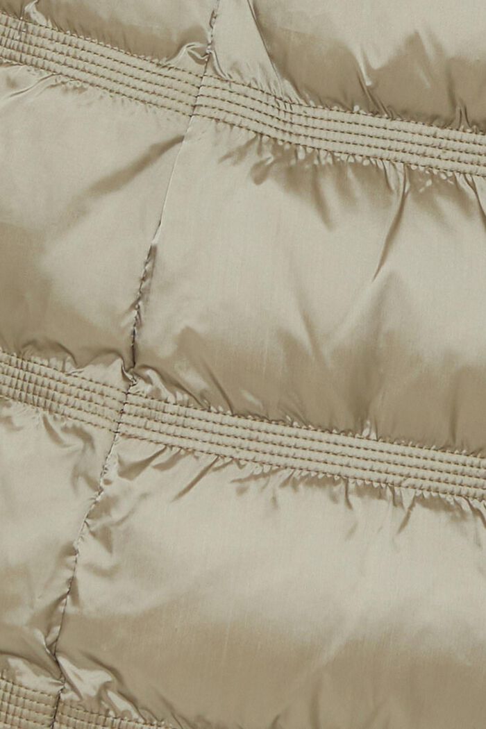 Genanvendte materialer: dynefrakke med 3M™ Thinsulate, LIGHT KHAKI, detail image number 1