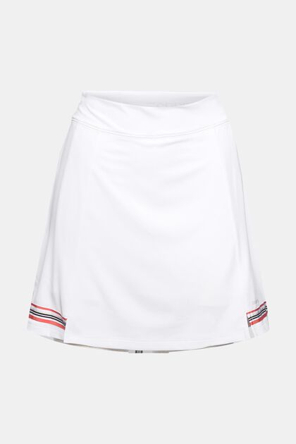 Genanvendte materialer: nederdel med integrerede shorts, E-DRY, WHITE, overview
