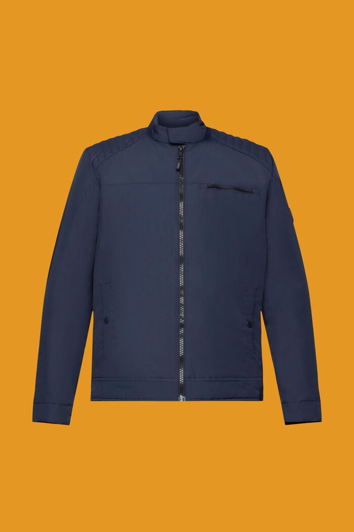 Vandafvisende jakke i ripstop, NAVY, detail image number 7