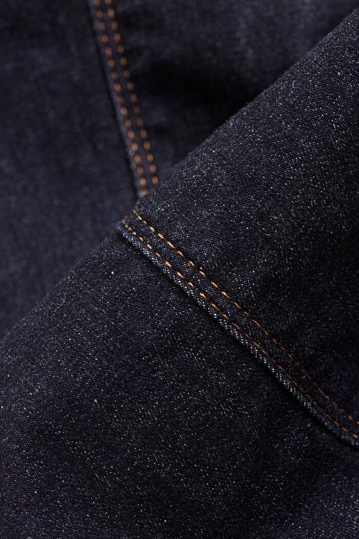 Genanvendte materialer: shaping-jeans med økologisk bomuld, BLUE RINSE, detail image number 1