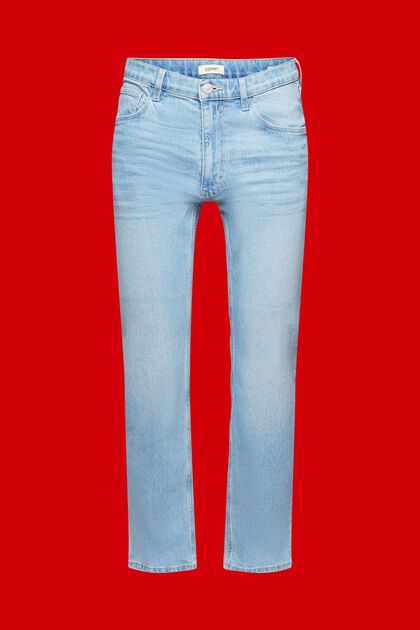 Straight fit jeans, BLUE BLEACHED, overview