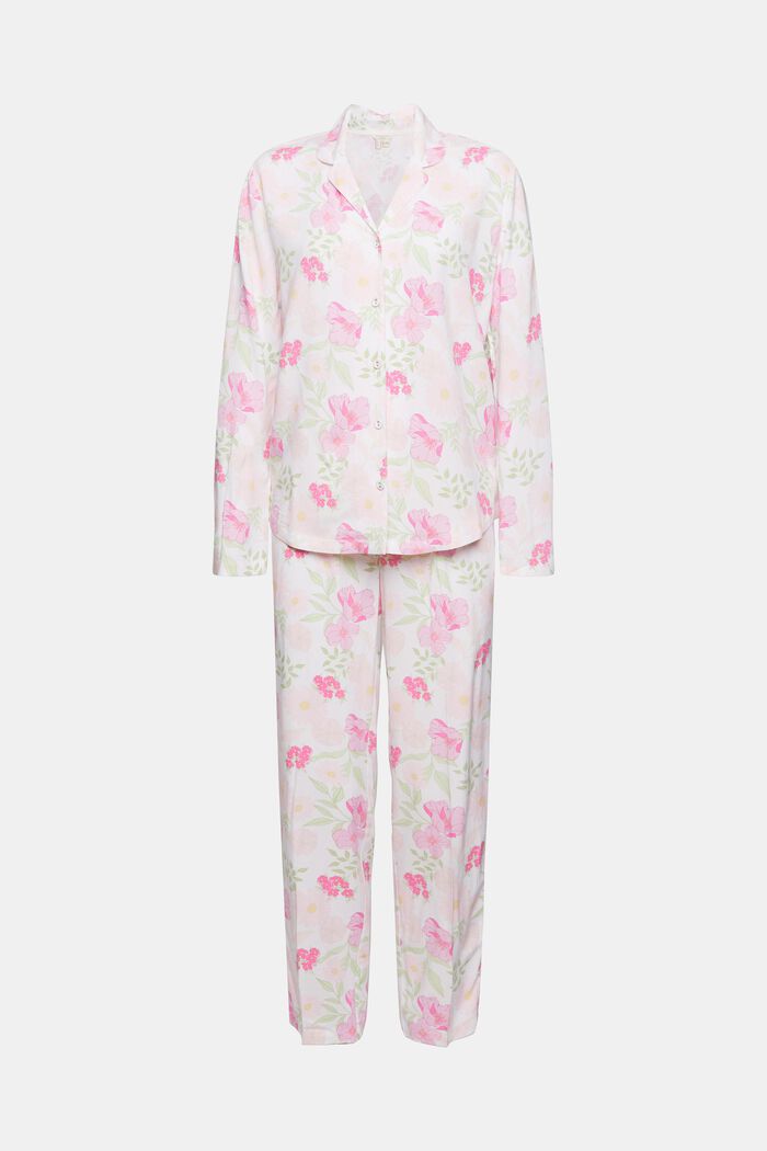 Pyjamas med blomstermønster, LENZING™ ECOVERO™