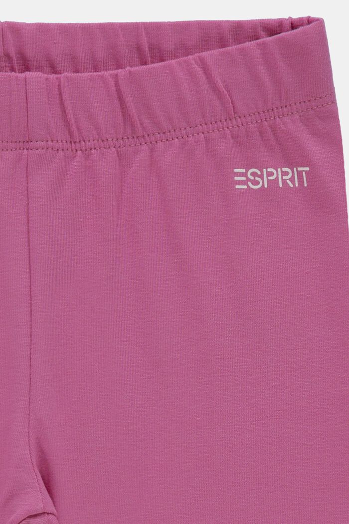 Capri-leggings med stretch, DARK PINK, detail image number 2