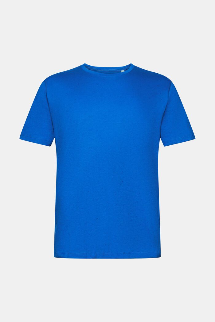 Nistret jersey-T-shirt, BLUE, detail image number 6