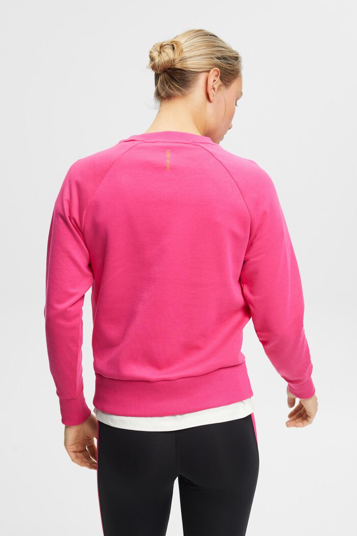 Sweatshirt med lynlåslommer, PINK FUCHSIA, detail image number 3