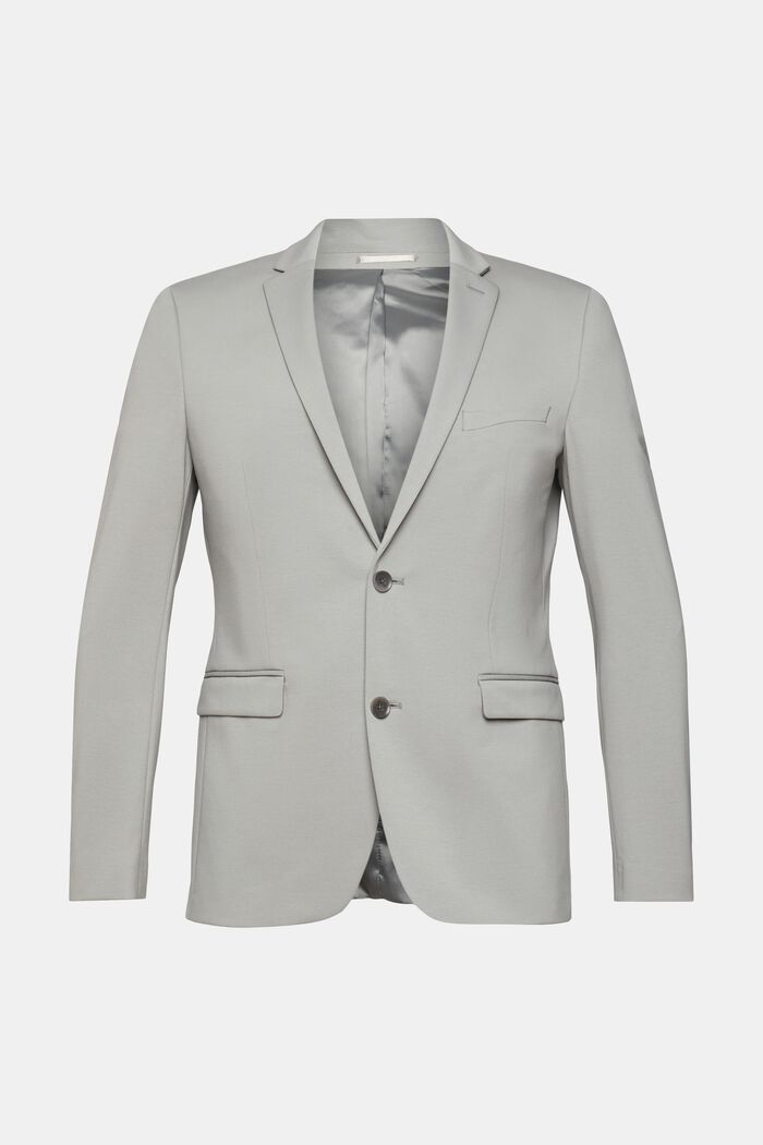 Miks og match-jakke i JERSEYSTOF, LIGHT GREY, detail image number 5