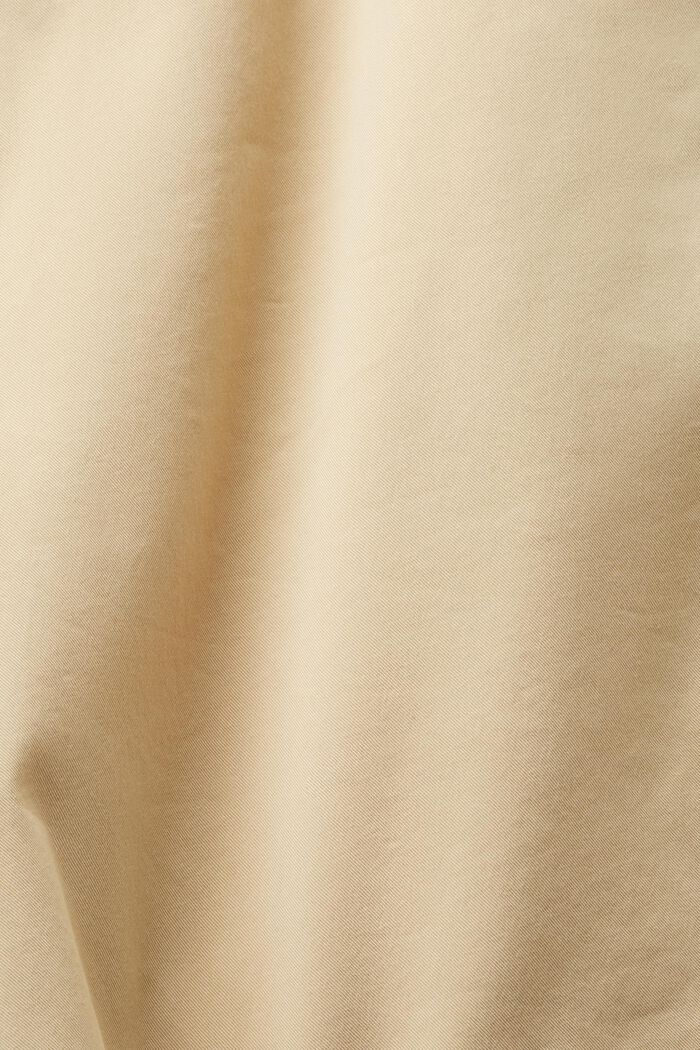 Chino-shorts i stretch-twill, SAND, detail image number 5