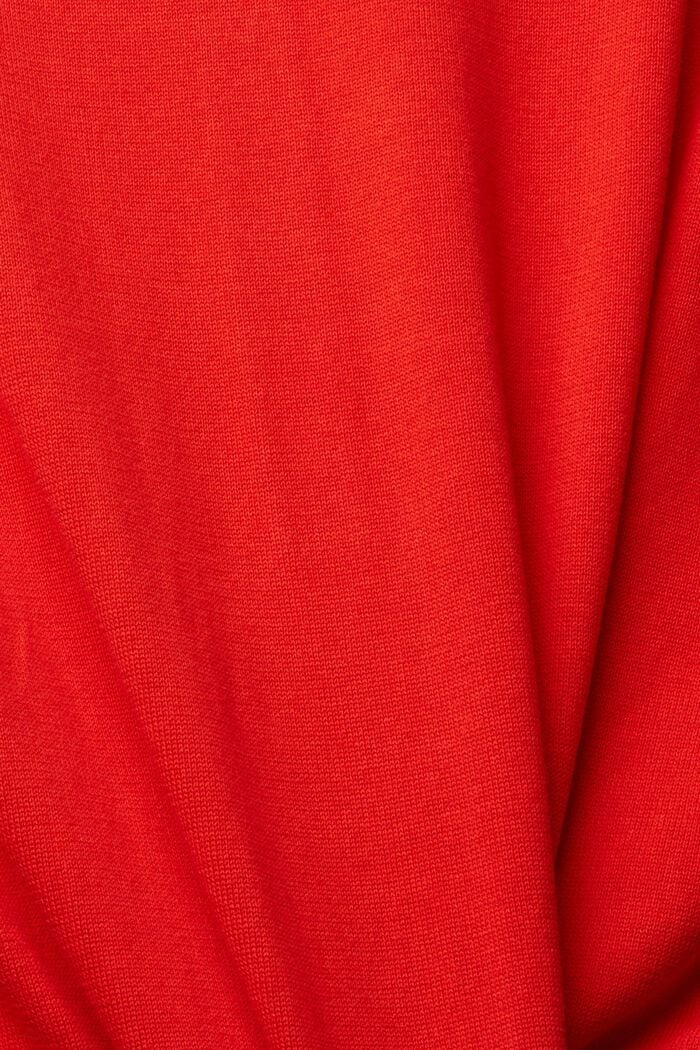 Pullover med polokrave, RED, detail image number 6