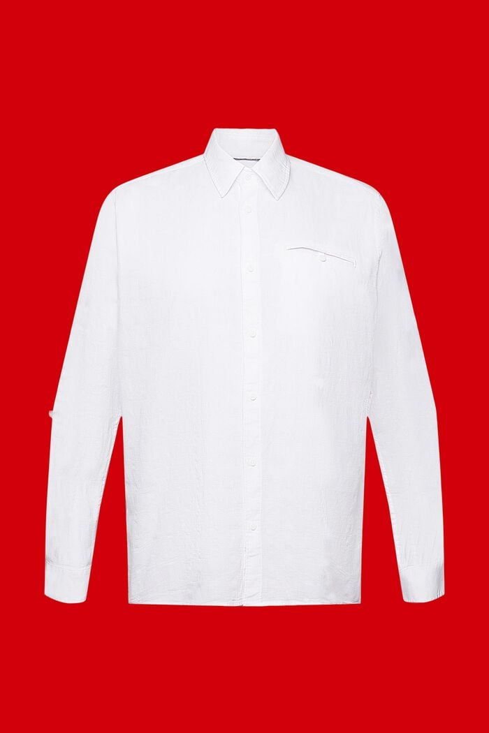 Shirts woven Regular Fit, WHITE, detail image number 7
