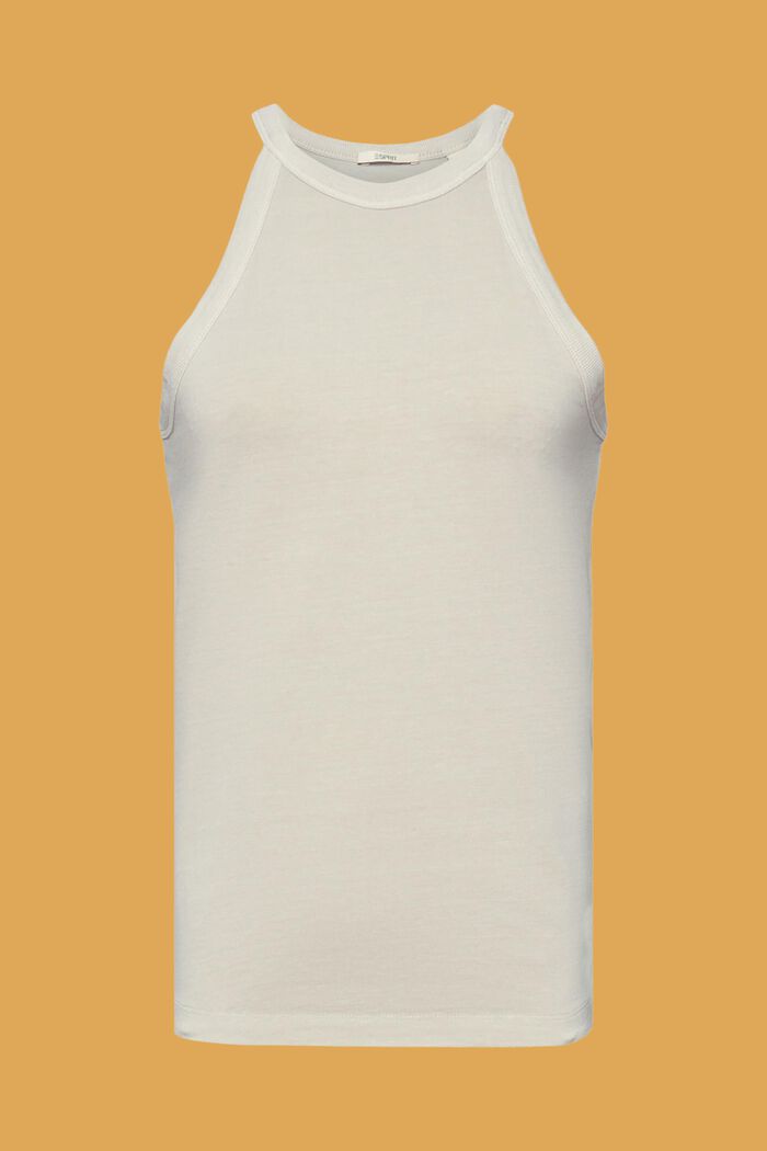 Tanktop i jersey, DUSTY GREEN, detail image number 6