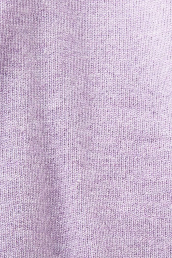Kortærmet sweater, LAVENDER, detail image number 4
