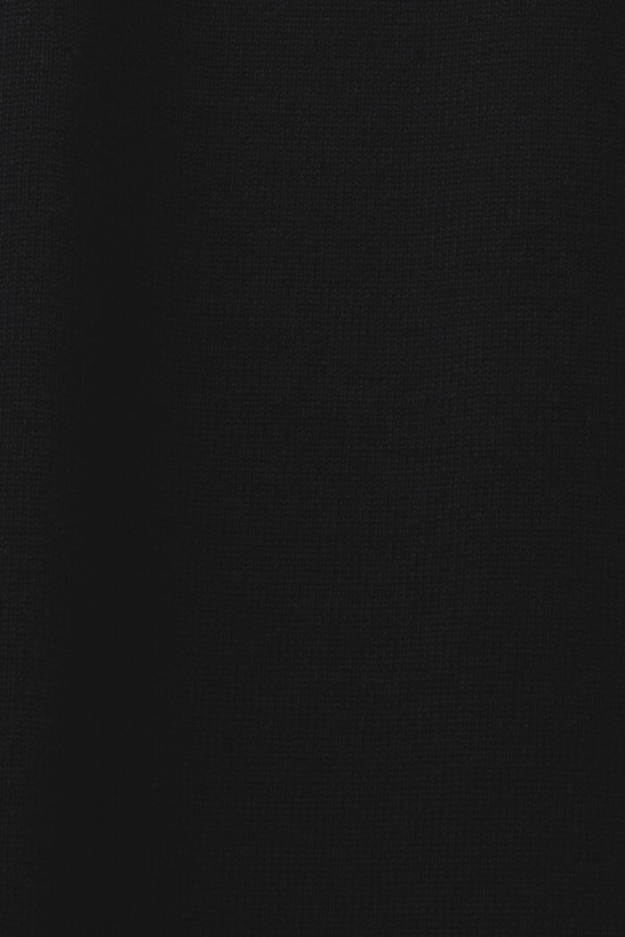Sweaterkjole med bådudskæring, BLACK, detail image number 5