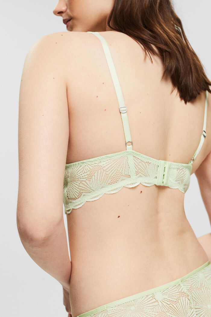 Bras with wire, LIGHT GREEN, detail image number 1