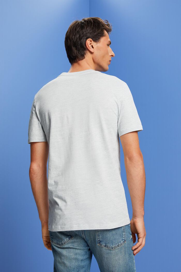 Jersey-T-shirt med rund hals, ICE, detail image number 3