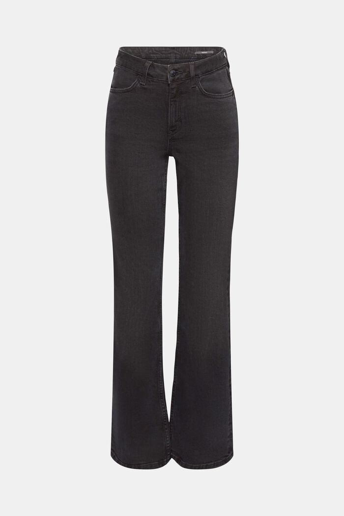 Bootcut-jeans med mellemhøj talje
