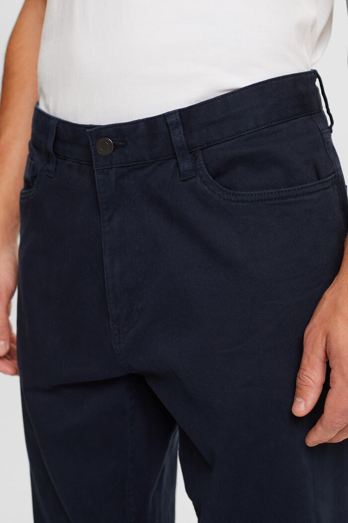 Klassiske lige bukser, NAVY, detail image number 1