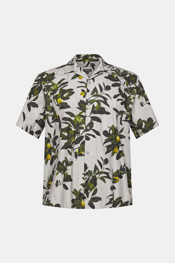 Skjorte med citrontræsprint