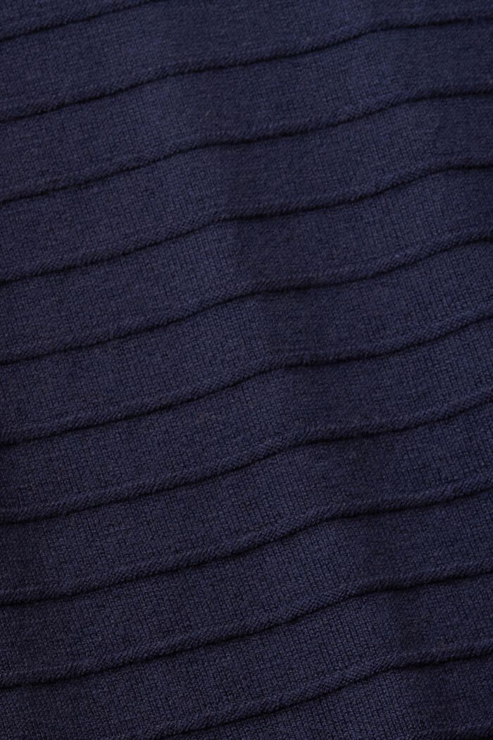 Stribet pullover, NAVY, detail image number 4