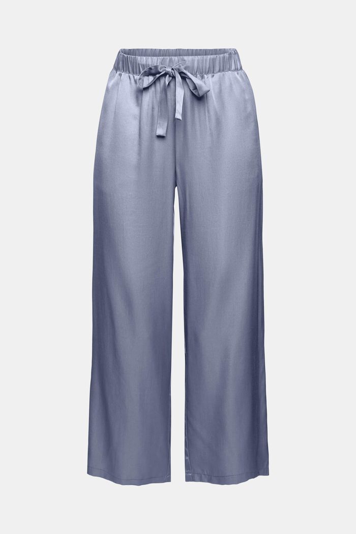 Pyjamasbukser med LENZING™ ECOVERO™, GREY BLUE, detail image number 6