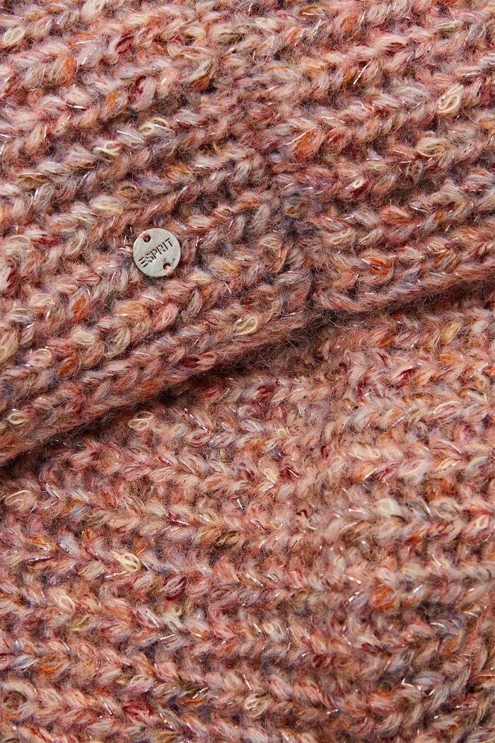 Loop-tørklæde med glimmer, OLD PINK, detail image number 1