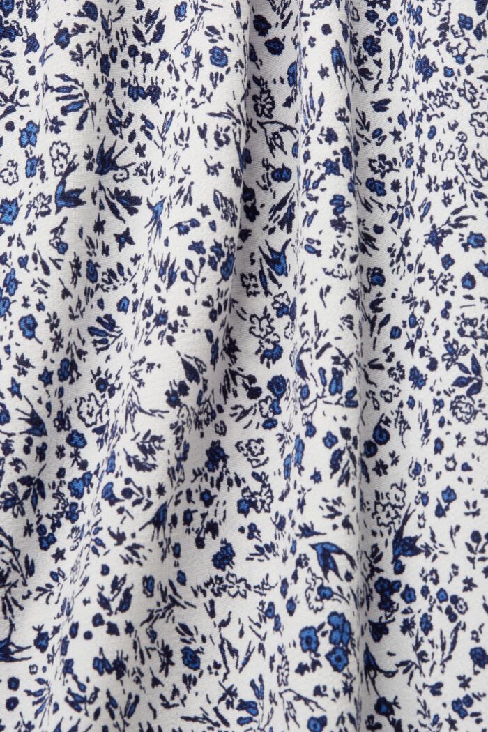 Mønstret bluse uden ærmer, WHITE, detail image number 5