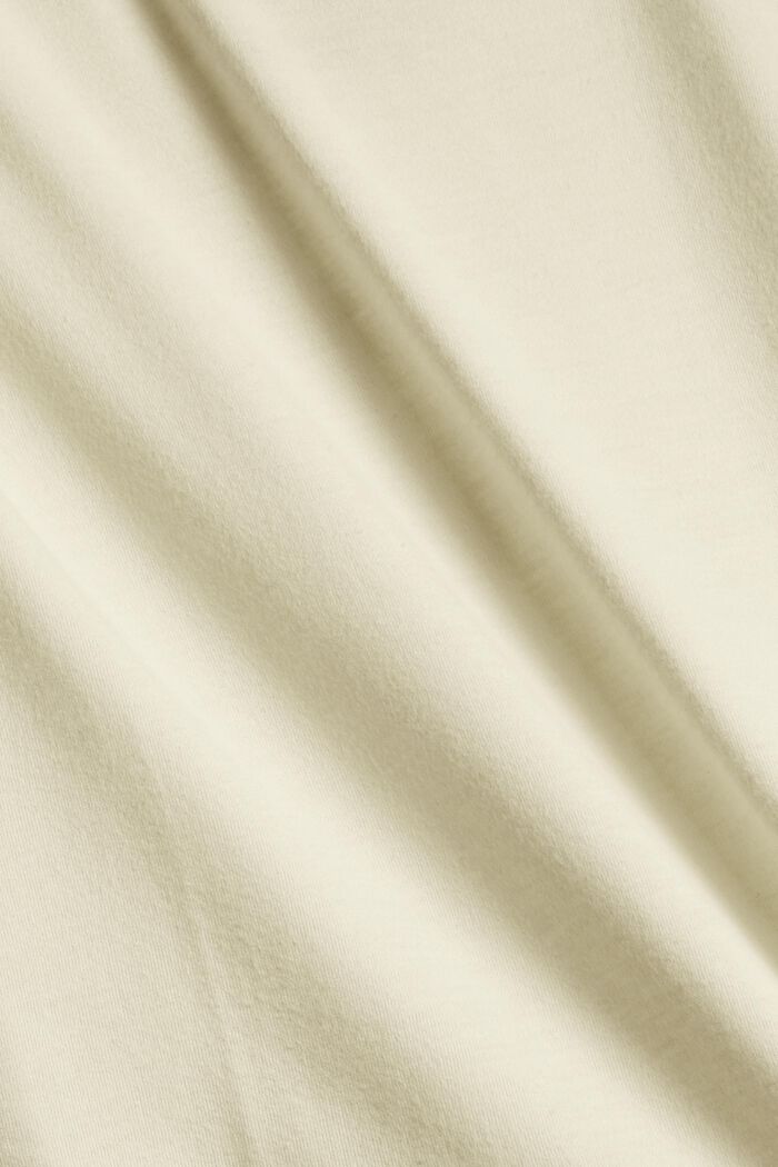 Dejligt blød pyjamas-top i 100% økobomuld, PASTEL YELLOW, detail image number 1