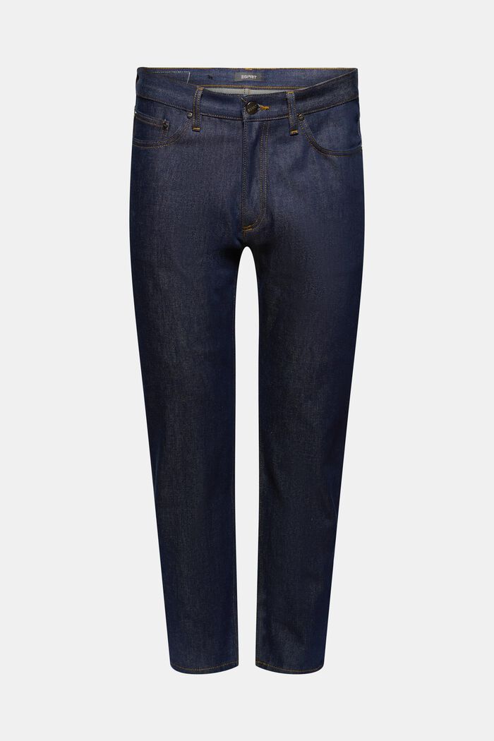 Jeans af 100% økologisk bomuld, BLUE RINSE, detail image number 0
