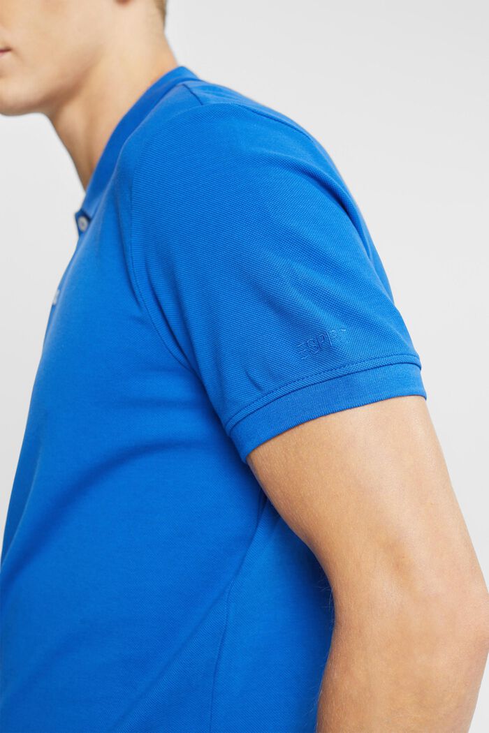 Poloshirt i slim fit, BLUE, detail image number 2