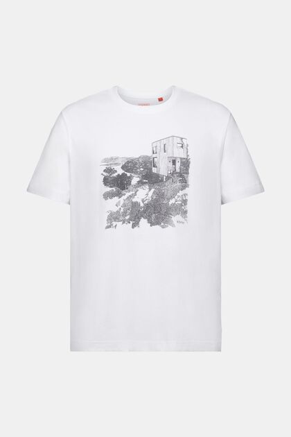 T-shirt med grafisk print