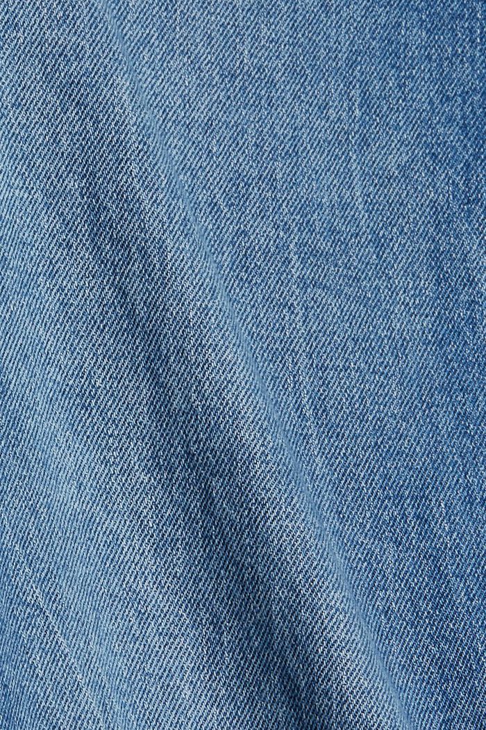 Jeans med lige ben, BLUE MEDIUM WASHED, detail image number 4