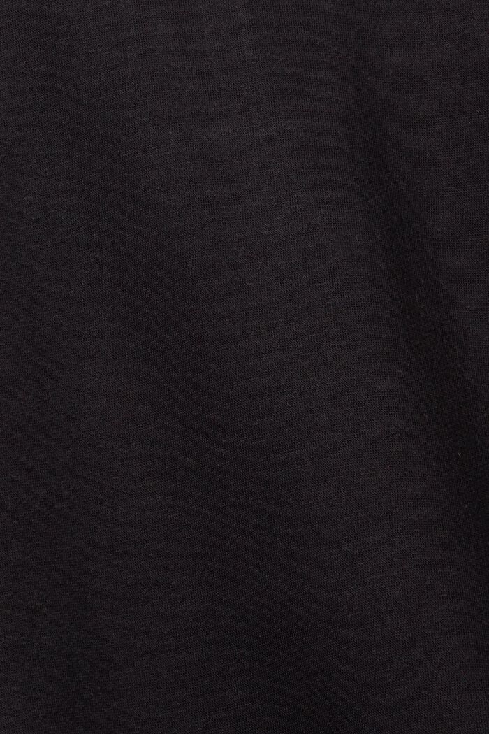 Genanvendte materialer: Sweatshirt med hætte, BLACK, detail image number 1