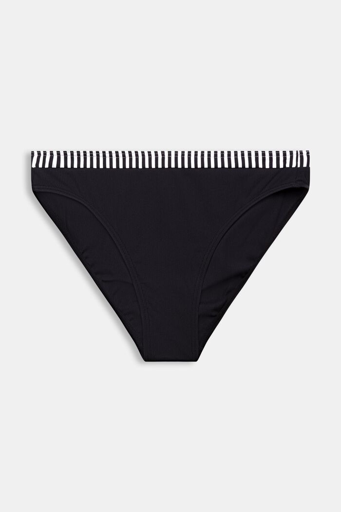 Bikinitrusser med mellemhøj talje, BLACK, detail image number 5