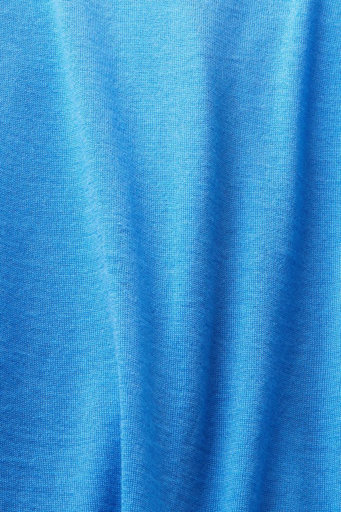 Meleret cardigan i kashmir, BLUE, detail image number 5