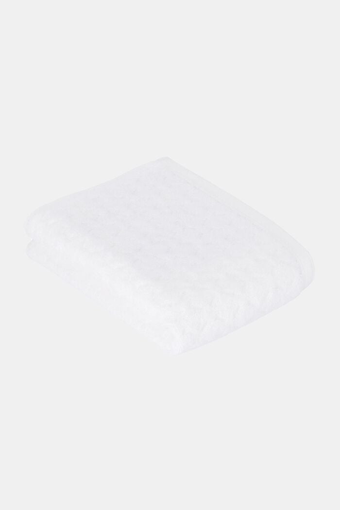 Håndklæde af 100% økologisk bomuld, WHITE, detail image number 1