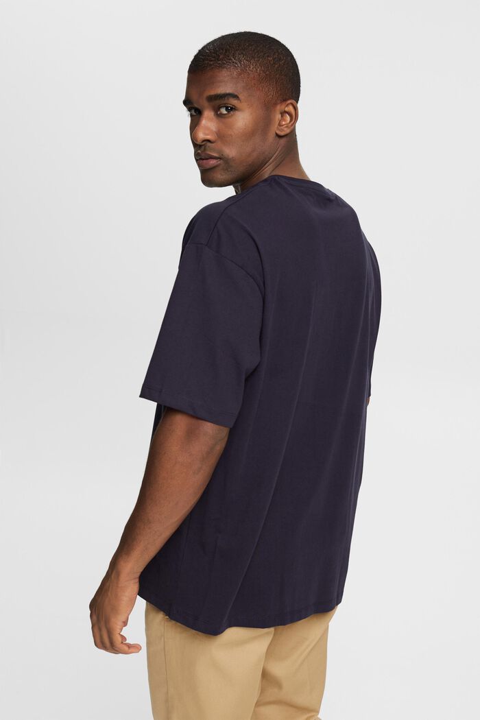 Oversized jersey-T-shirt, NAVY, detail image number 3