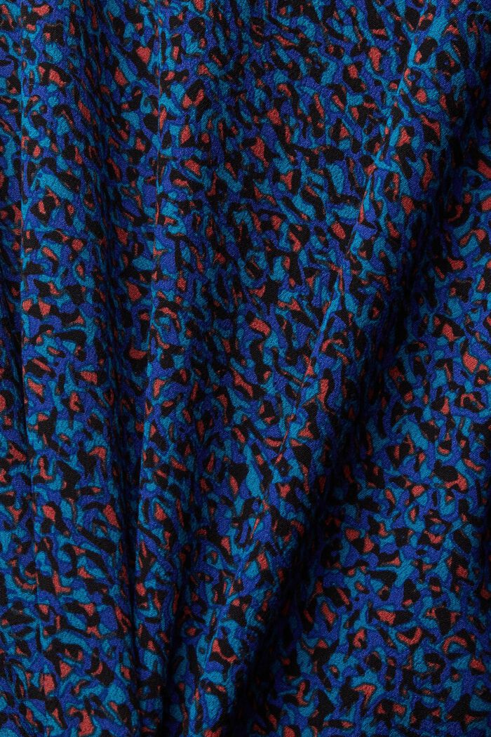 Mønstret bluse, NEW NAVY, detail image number 1