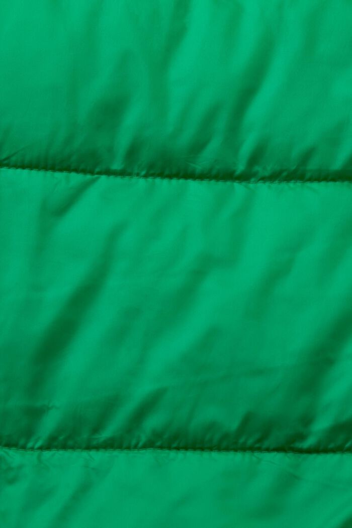 Genanvendte materialer: Quiltet vest, GREEN, detail image number 5