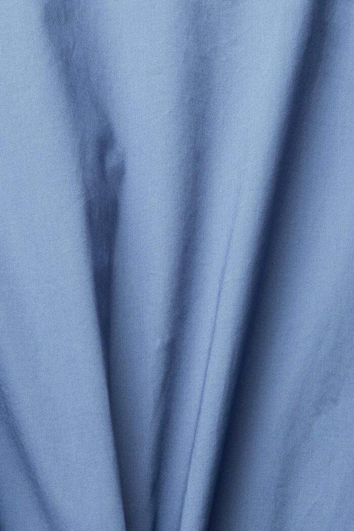 Volantkjole i bomuld, GREY BLUE, detail image number 5