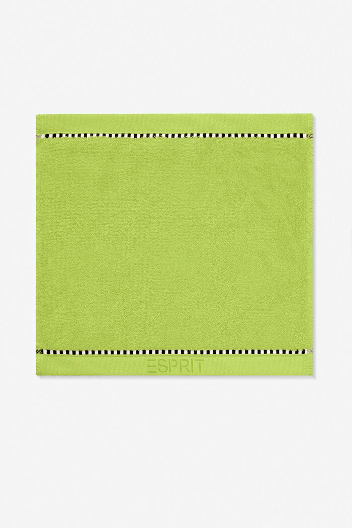 Med TENCEL™: Håndklædeserie af frotté, APPLE GREEN, detail image number 5