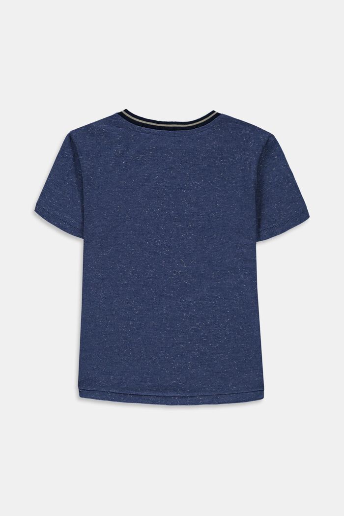 T-shirt i 100% bomuld med print, BLUE, detail image number 1