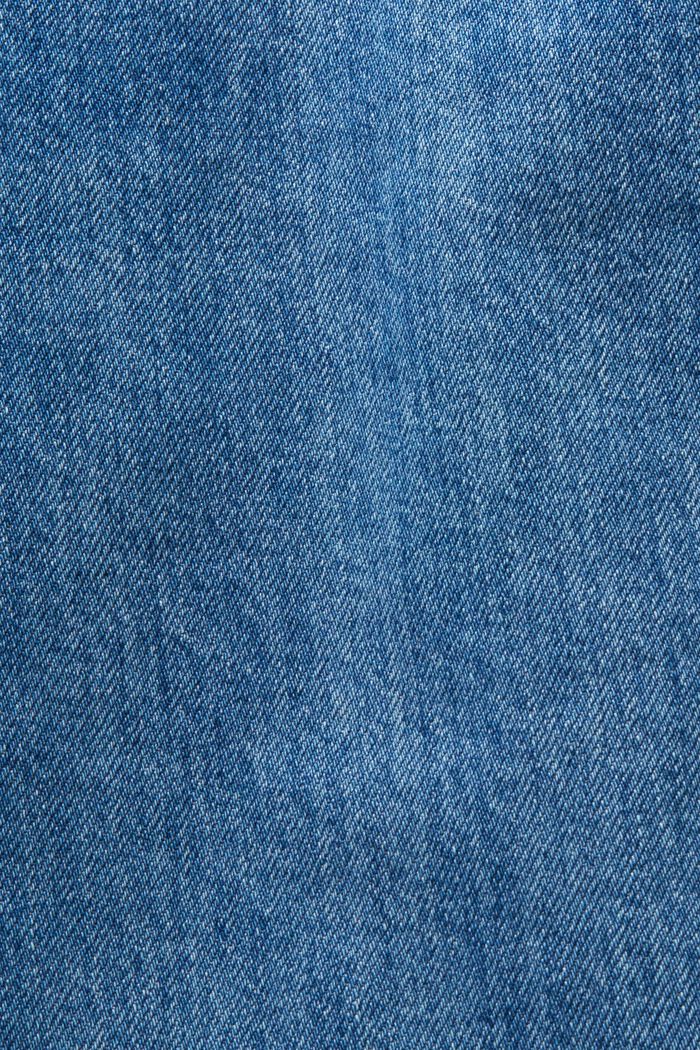 Lige jeans med mellemhøj talje, BLUE LIGHT WASHED, detail image number 5