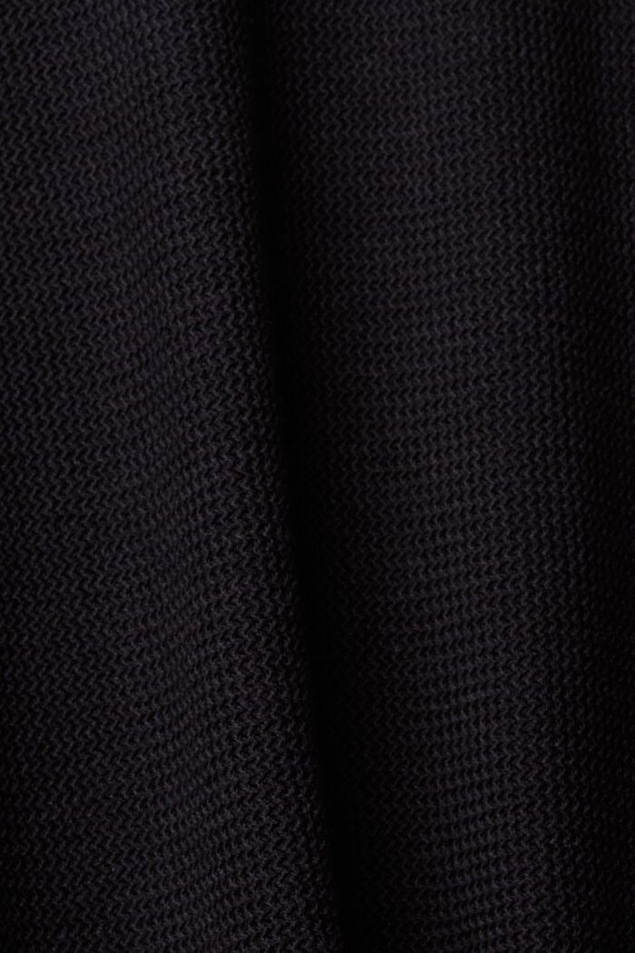 Stribet sweater, BLACK, detail image number 1