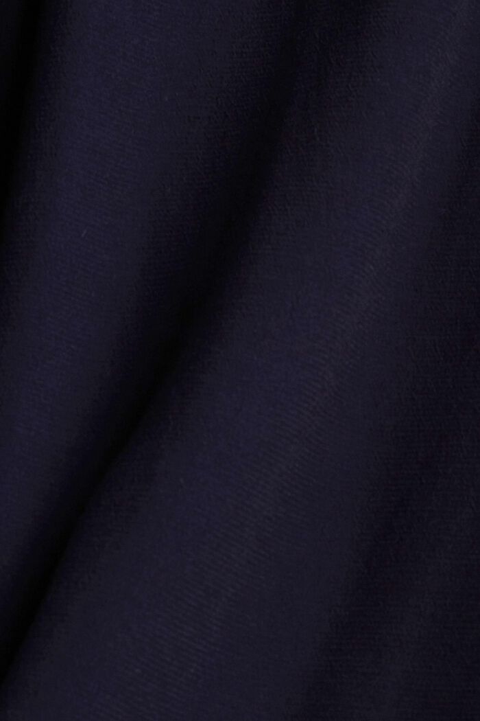Midi-nederdel af LENZING™ ECOVERO™, NAVY, detail image number 4