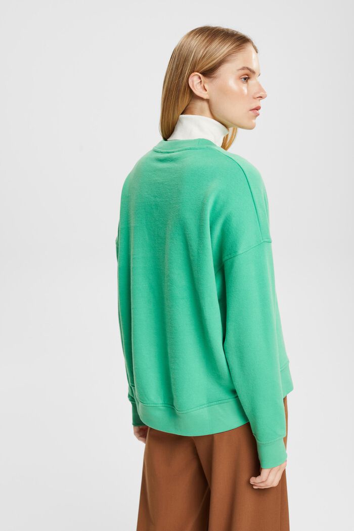 Sweatshirt, GREEN, detail image number 3