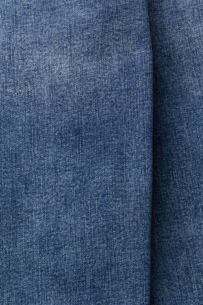 Jeans med forvaskede effekter, BLUE MEDIUM WASHED, detail image number 7