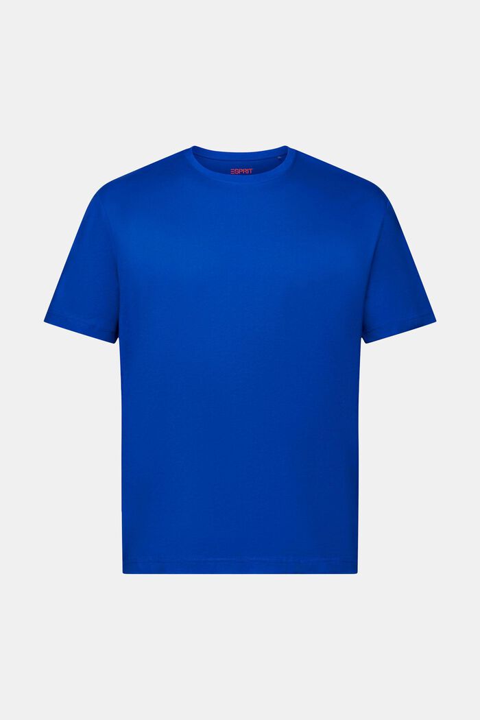 Kortærmet T-shirt med rund hals, BRIGHT BLUE, detail image number 5