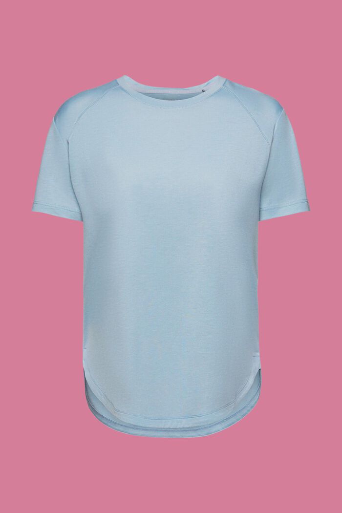 Active-T-shirt, LENZING™ ECOVERO™, PASTEL BLUE, detail image number 5